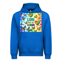 Cobalt love has no gender Urban Hoodie - TumblerDesignByShophia