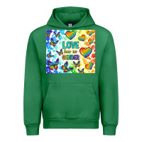 Emerald love has no gender Urban Hoodie - TumblerDesignByShophia