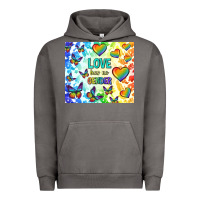 Pigment Tornado love has no gender Urban Hoodie - TumblerDesignByShophia
