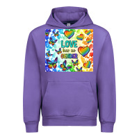 Tulip love has no gender Urban Hoodie - TumblerDesignByShophia