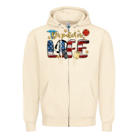 Sandshell dispatcher life Zipper Hoodie - MaliasSmallBusiness