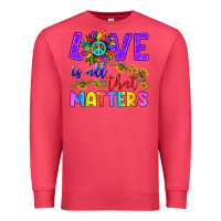 Cardinal Love İs All That Matters Premium Sweatshirt - BundleAndBundleShop
