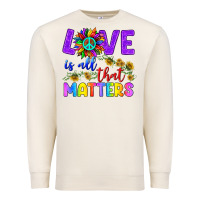 Sandshell Love İs All That Matters Premium Sweatshirt - BundleAndBundleShop