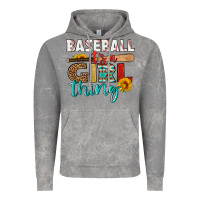 Cloud Rock baseball it's a girl thing Vintage Hoodie - HRA Design Shop