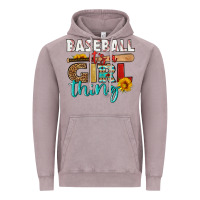 Vintage Zinc baseball it's a girl thing Vintage Hoodie - HRA Design Shop