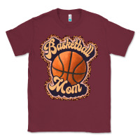 Burgundy basketball mom Classic Tee - JahusDesignShop