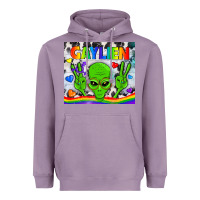 Lavender LGBTQ Gaylien Tumbler Heavyweight Hoodie - BundleAndBundleShop