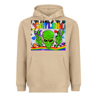 Mushroom LGBTQ Gaylien Tumbler Heavyweight Hoodie - BundleAndBundleShop