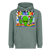 Sage LGBTQ Gaylien Tumbler Heavyweight Hoodie - BundleAndBundleShop