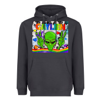 Smoke LGBTQ Gaylien Tumbler Heavyweight Hoodie - BundleAndBundleShop