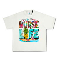 Pistachio nurse life summer Urban Heavy Tee - AdoDesignShop