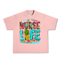 Salmon nurse life summer Urban Heavy Tee - AdoDesignShop