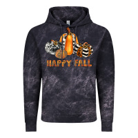 Cloud Black happy fall Vintage Hoodie - JahusDesignShop