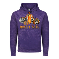 Cloud Purple happy fall Vintage Hoodie - JahusDesignShop