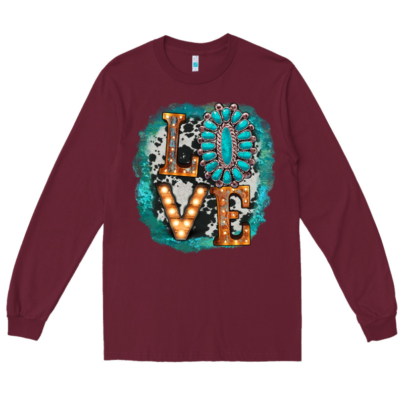 Love Western Long Sleeve Tee by AdoDesignShop | Teevron