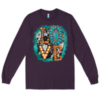 Plum love western Long Sleeve Tee - AdoDesignShop