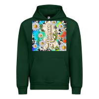 Foreset Green human with daisies Urban Hoodie - TumblerDesignByShophia