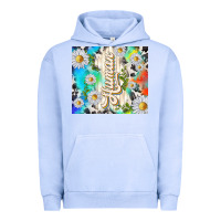 Pigment Grape Ice human with daisies Urban Hoodie - TumblerDesignByShophia