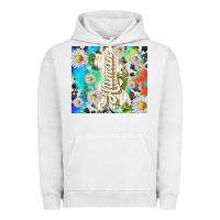 Pigment Lunar Rock human with daisies Urban Hoodie - TumblerDesignByShophia