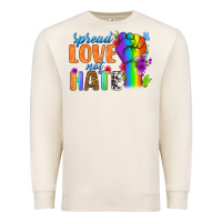 Sandshell Spread Love Not Hate Premium Sweatshirt - BundleAndBundleShop