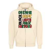 Sandshell dreams hope lives pride Zipper Hoodie - MaliasSmallBusiness