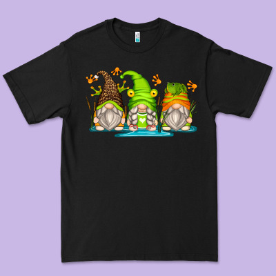 Premium Tee frog gnomes