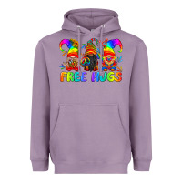 Lavender LGBTQ Free Hugs Gnomes Heavyweight Hoodie - BundleAndBundleShop