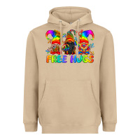 Mushroom LGBTQ Free Hugs Gnomes Heavyweight Hoodie - BundleAndBundleShop