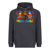 Smoke LGBTQ Free Hugs Gnomes Heavyweight Hoodie - BundleAndBundleShop