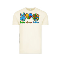 Vintage Arctic peace love autism Vintage Tee - AdoDesignShop