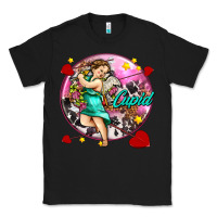 Black cupid with arrows and stars Classic Tee - AdoDesignShop