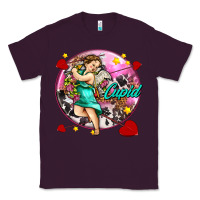 Plum cupid with arrows and stars Classic Tee - AdoDesignShop