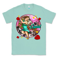 Seafoam cupid with arrows and stars Classic Tee - AdoDesignShop
