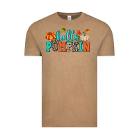 Vintage Coffee hello pumpkin Vintage Tee - AdoDesignShop