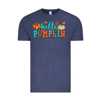 Vintage Denim hello pumpkin Vintage Tee - AdoDesignShop
