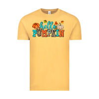 Vintage Mustard hello pumpkin Vintage Tee - AdoDesignShop