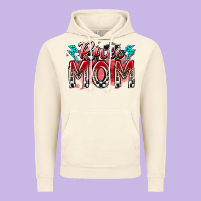 Race Mom Vintage Hoodie Designed By Racoondesign