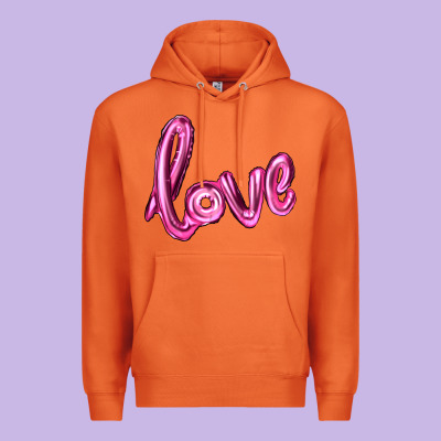 Valentine's Day Love Balloon Premium Hoodie Designed By Ranaportraitstore