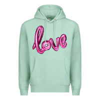 Seafoam valentine's day love balloon Premium Hoodie - RanaPortraitStore