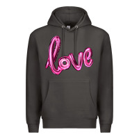 Smoke valentine's day love balloon Premium Hoodie - RanaPortraitStore