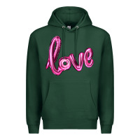 Sports Green valentine's day love balloon Premium Hoodie - RanaPortraitStore
