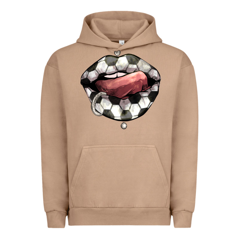 Soccer Lips Urban Hoodie by HowdyJamesFarm | Teevron