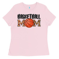 Bubblegum Pink basketball mom Ladies Tee - AdoDesignShop
