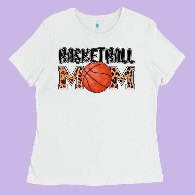 Basketball Mom Ladies Tee Designed By Adodesignshop