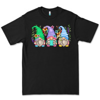 Black floral gnomes Premium Tee - Zillion Design Studio