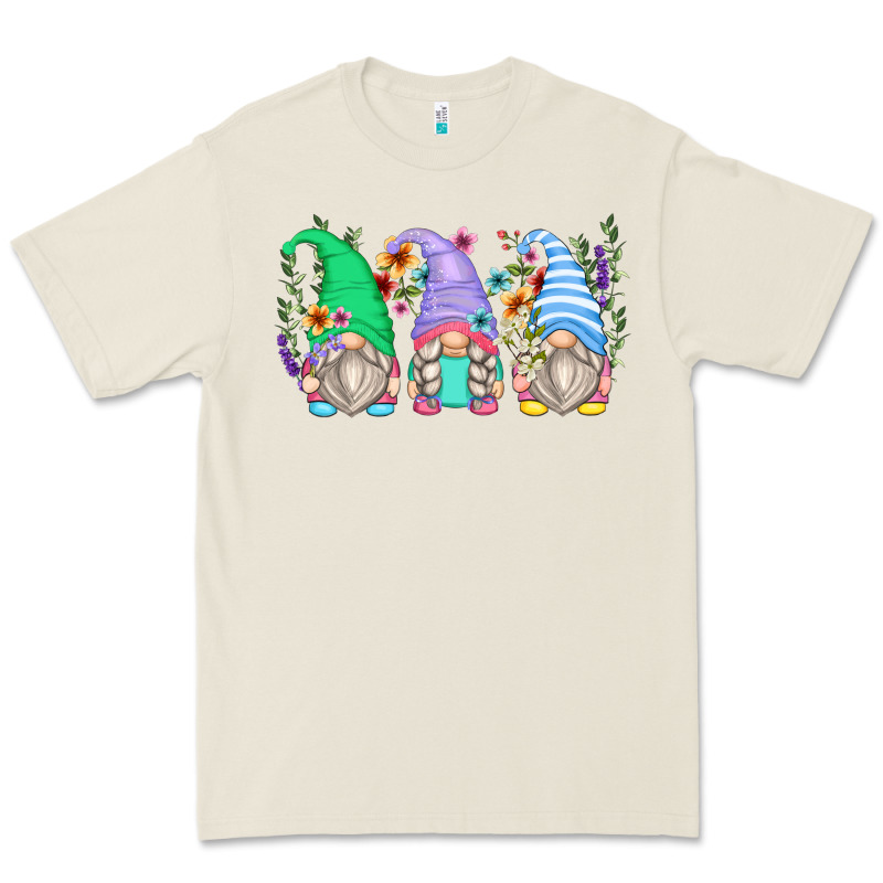 Floral Gnomes Premium Tee by Zillion Design Studio | Teevron