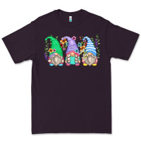 Plum floral gnomes Premium Tee - Zillion Design Studio