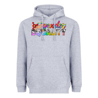 Heather Grey Western LGBTQ Gender Equality Heavyweight Hoodie - BundleAndBundleShop