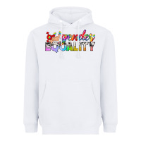 White Western LGBTQ Gender Equality Heavyweight Hoodie - BundleAndBundleShop