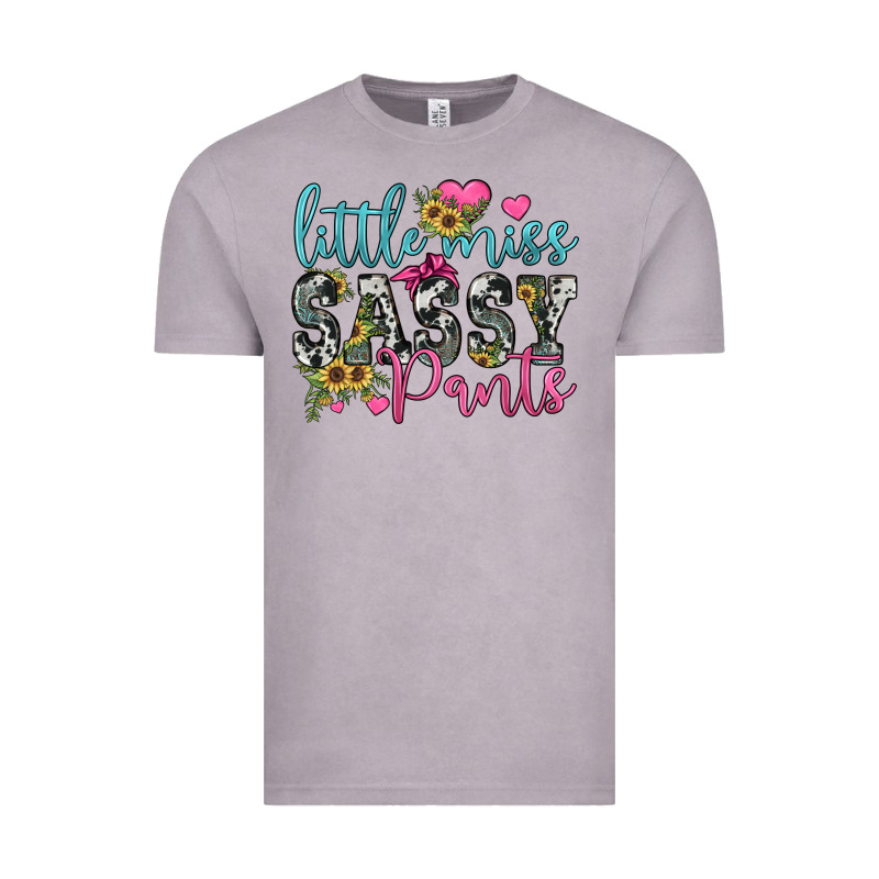 Little Miss Sassy Pants Vintage Tee by JahusDesignShop | Teevron